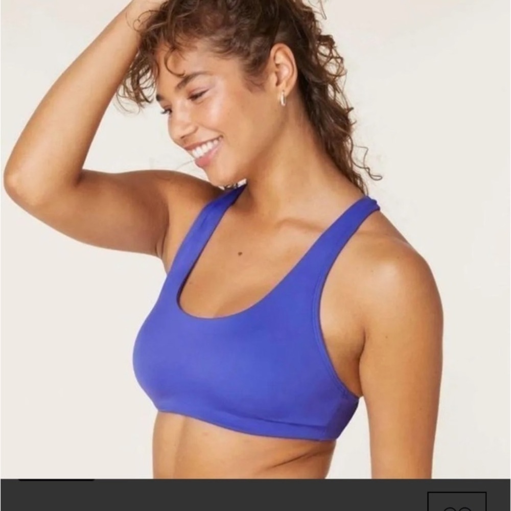 NWT Andie Swim Caledonia Top size small in Lapis blue